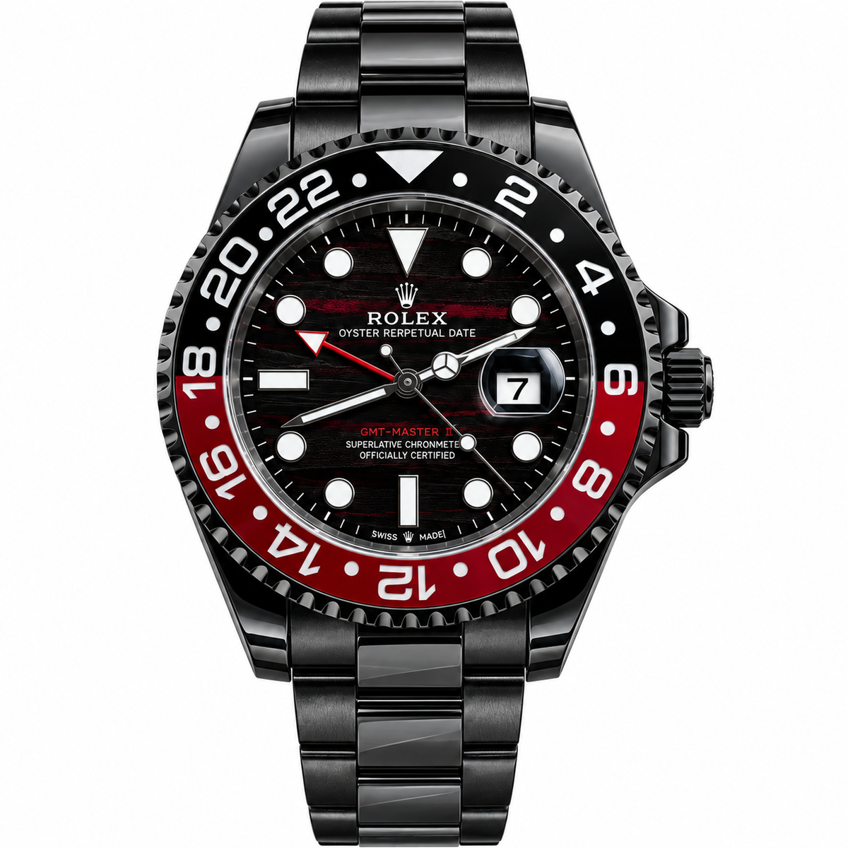Luxury-Style Men’s Rolex GMT & Dive Automatic Watch with Date Display