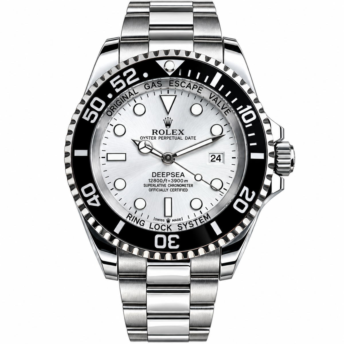 Luxury-Style Men’s Rolex GMT & Dive Automatic Watch with Date Display