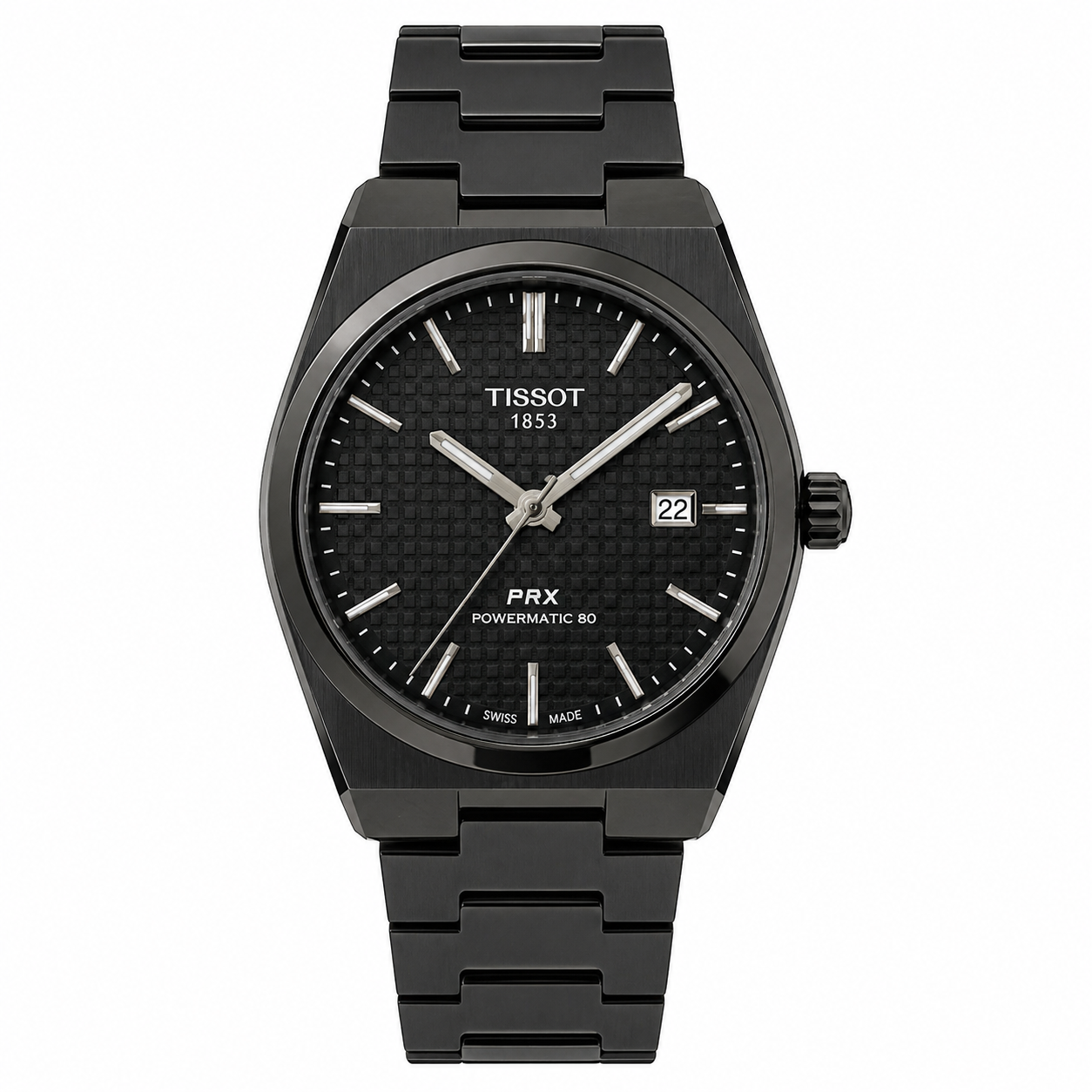 Tissot PRX Powermatic 80 Stainless Steel Watch | All Colours | Sapphire Crystal