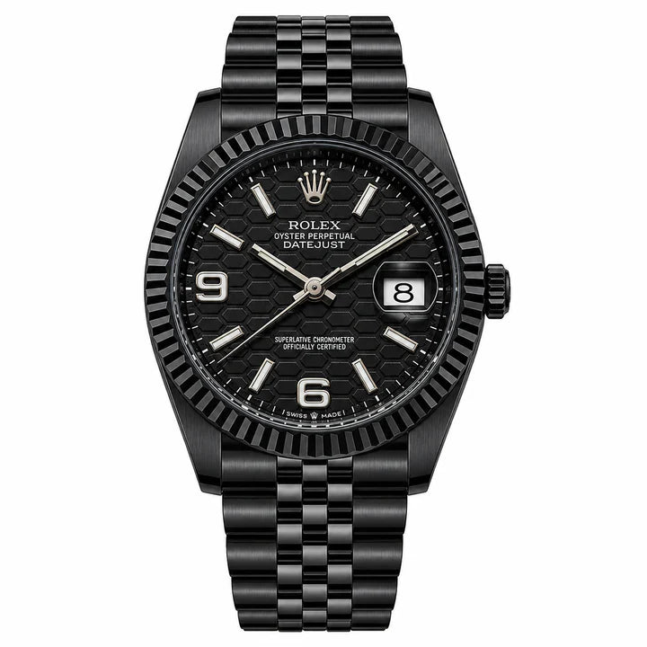 Rolex Datejust 36 — Fluted Bezel Jubilee Bracelet Watch