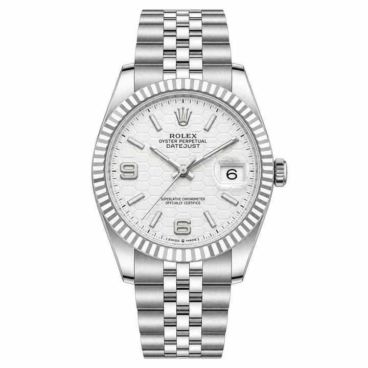 Rolex Datejust 36 — Fluted Bezel Jubilee Bracelet Watch