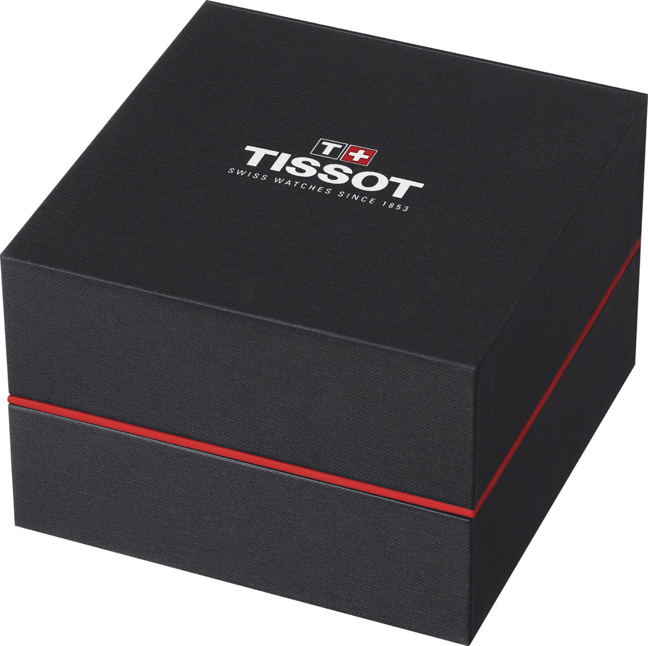 Tissot PRX Powermatic 80 Watch – White Guilloché Dial & Orange Rubber Strap