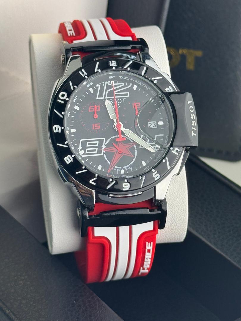 Tissot 1853 Chronograph Rubber Strap – All Functions Working – Free Box