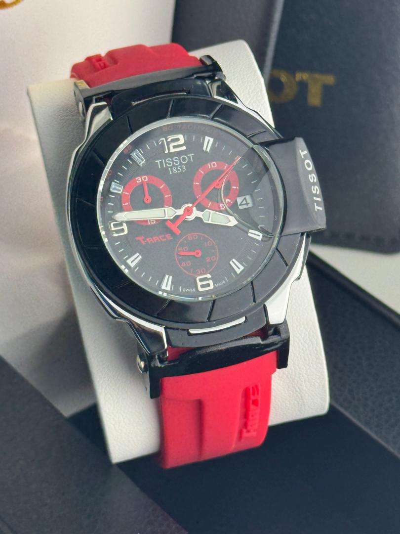 Tissot 1853 Chronograph Rubber Strap – All Functions Working – Free Box