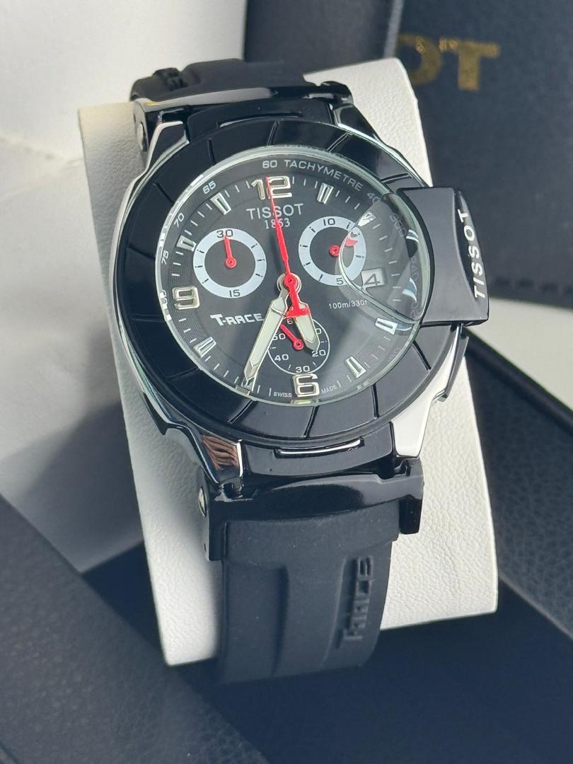 Tissot 1853 Chronograph Rubber Strap – All Functions Working – Free Box