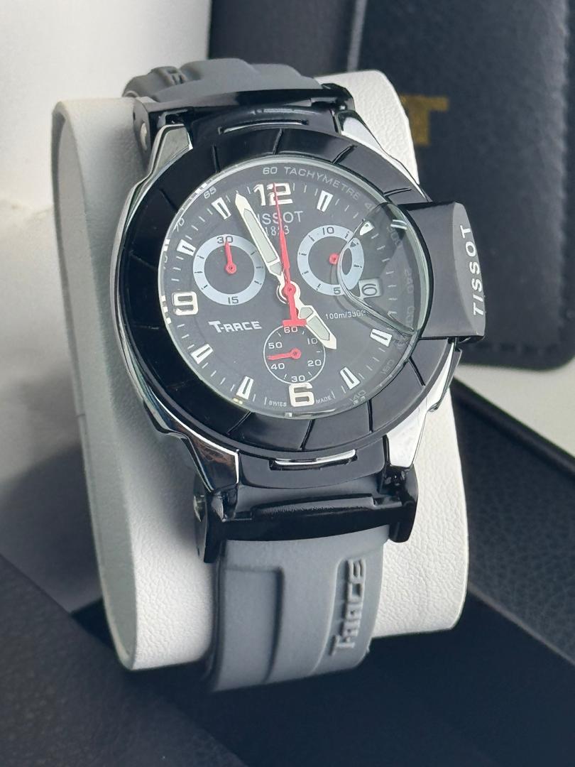 Tissot 1853 Chronograph Rubber Strap – All Functions Working – Free Box