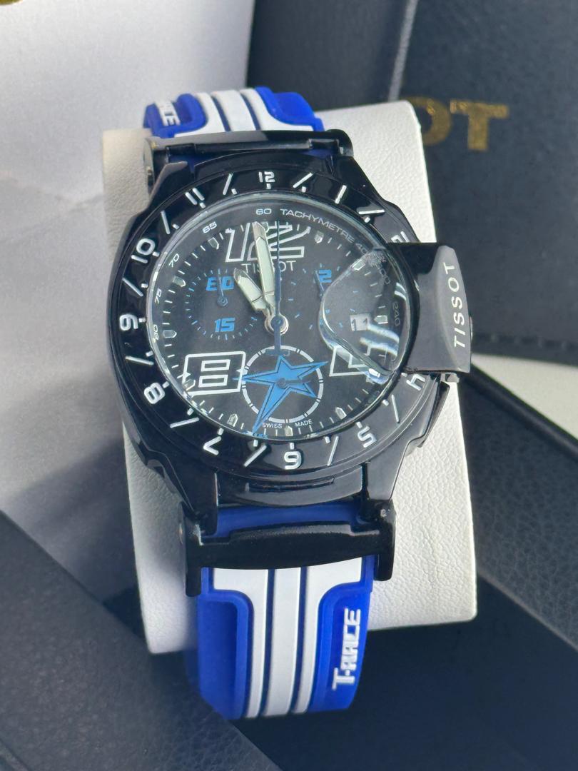 Tissot 1853 Chronograph Rubber Strap – All Functions Working – Free Box