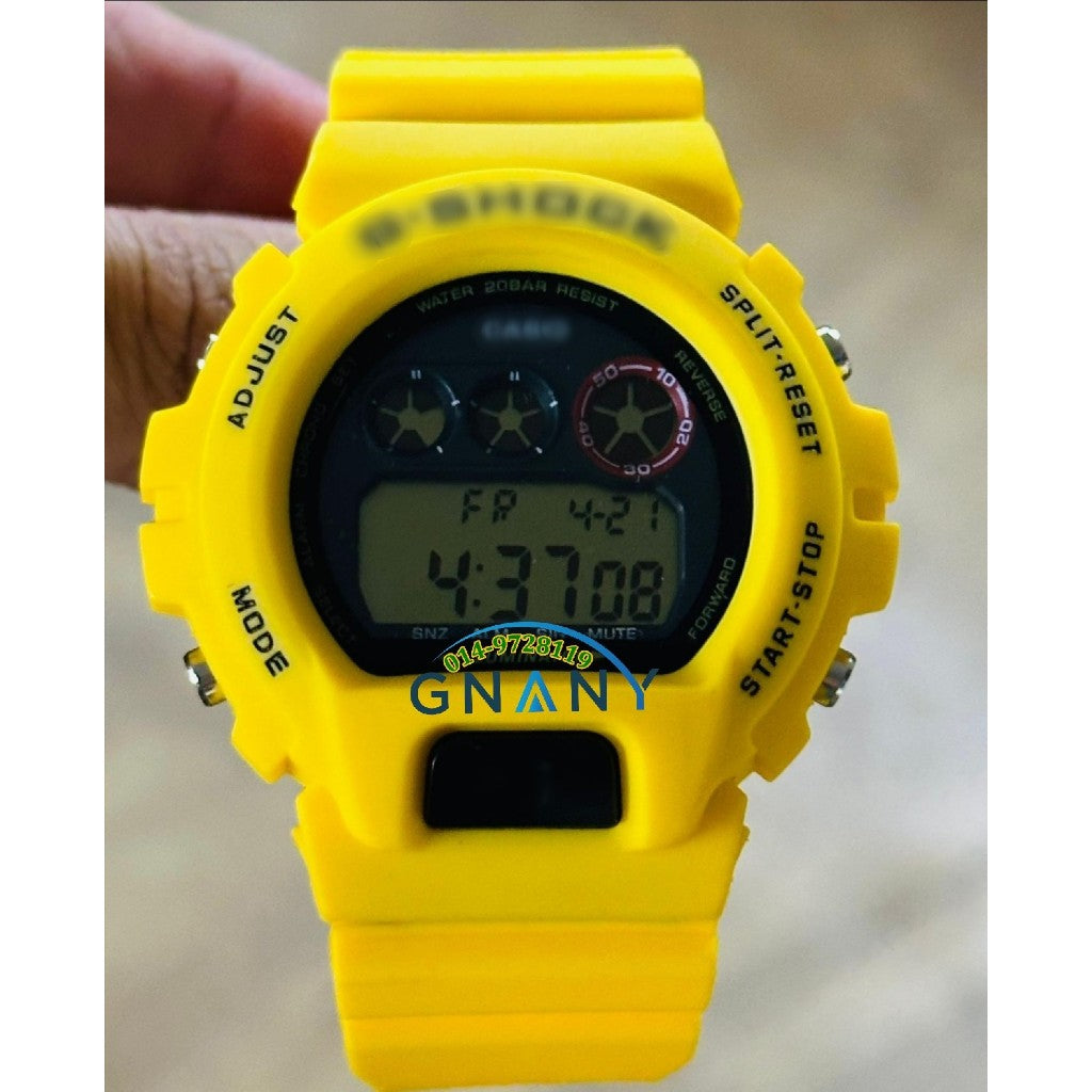 (Promosi Item) G SHOCK CERMIN KACA NB1 BLACK DW6900 Jam Tangan Lelaki & perempuan Digital Sports