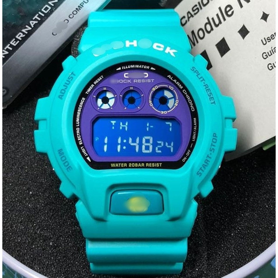 (Promosi Item) G SHOCK CERMIN KACA NB1 BLACK DW6900 Jam Tangan Lelaki & perempuan Digital Sports