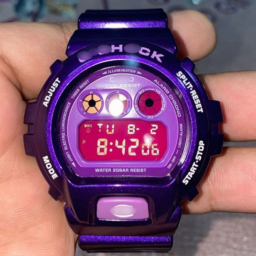 (Promosi Item) G SHOCK CERMIN KACA NB1 BLACK DW6900 Jam Tangan Lelaki & perempuan Digital Sports