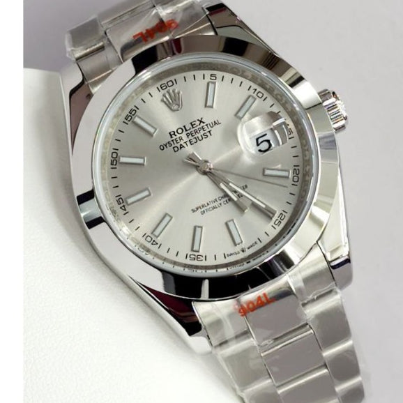 arabic Date just MEN AUTOMATIC  121 COPY ORIGINAL  JAPAN MOVEMENT  Glass minral  With date New Stock