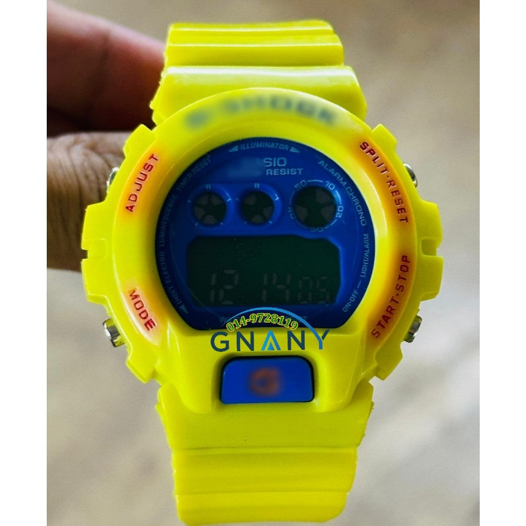 (Promosi Item) G SHOCK CERMIN KACA NB1 BLACK DW6900 Jam Tangan Lelaki & perempuan Digital Sports