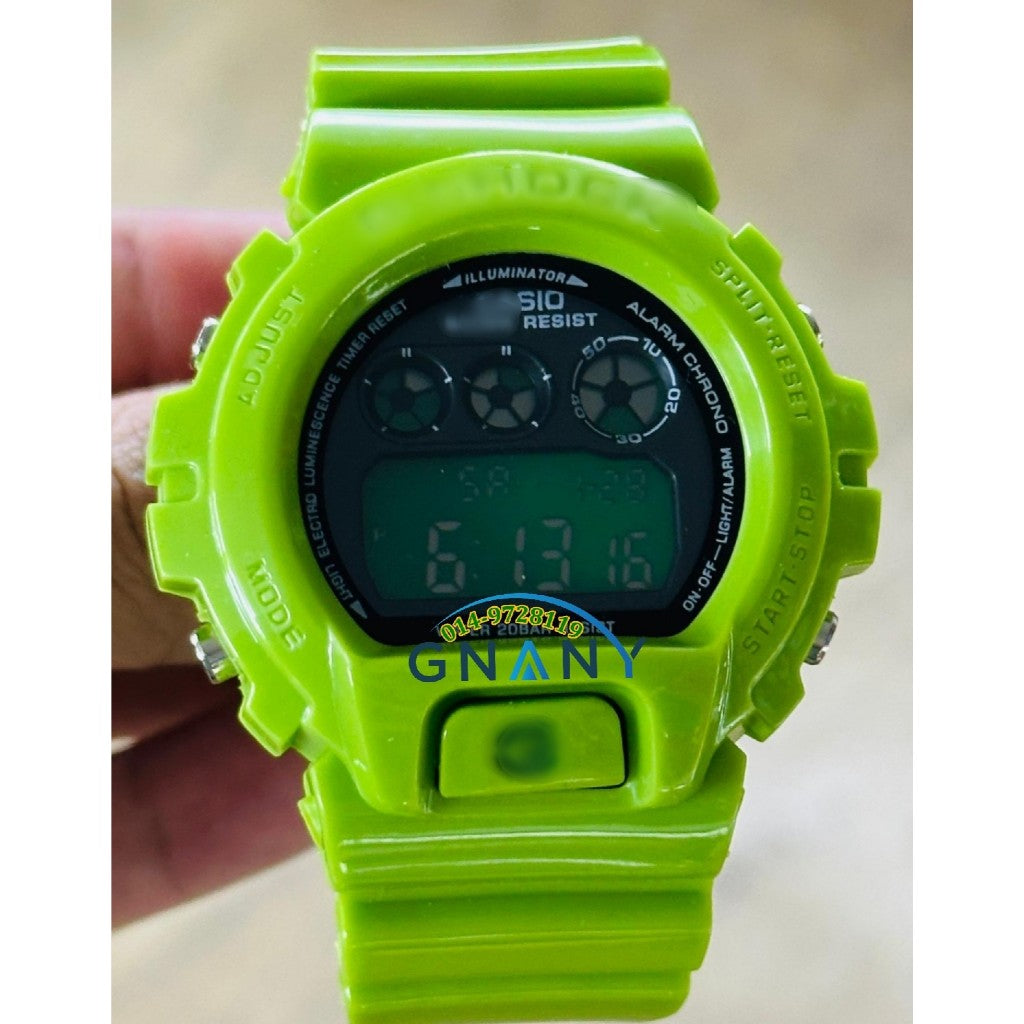 (Promosi Item) G SHOCK CERMIN KACA NB1 BLACK DW6900 Jam Tangan Lelaki & perempuan Digital Sports