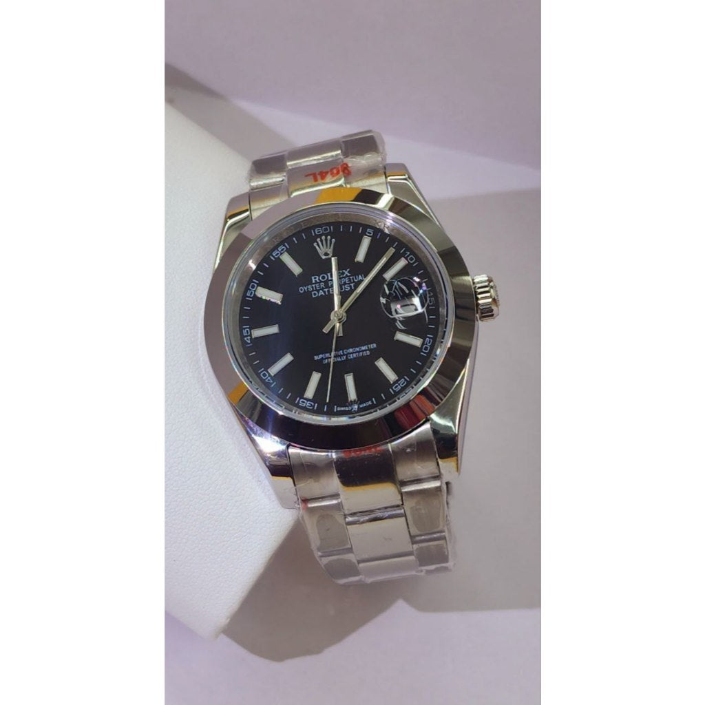 arabic Date just MEN AUTOMATIC  121 COPY ORIGINAL  JAPAN MOVEMENT  Glass minral  With date New Stock