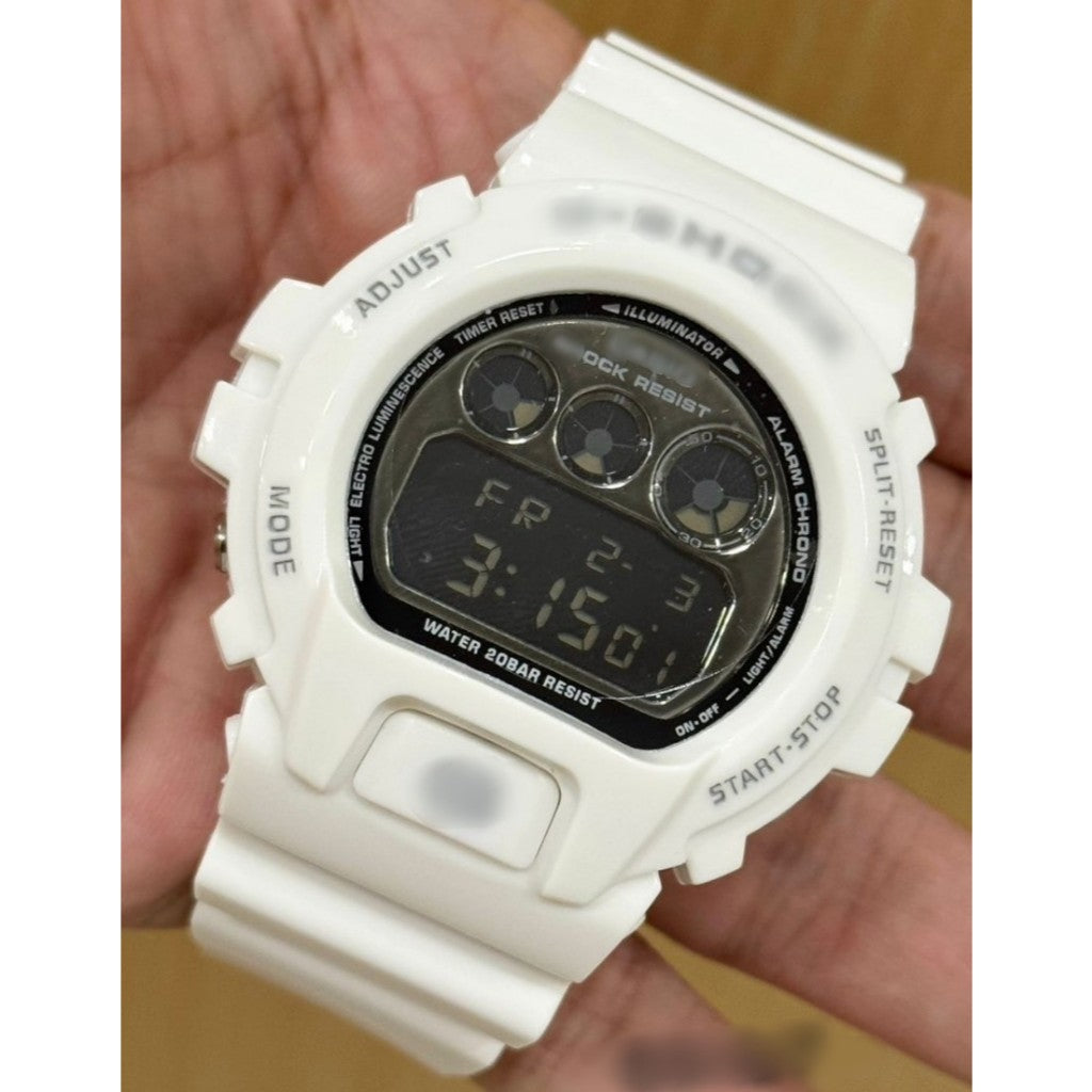 (Promosi Item) G SHOCK CERMIN KACA NB1 BLACK DW6900 Jam Tangan Lelaki & perempuan Digital Sports