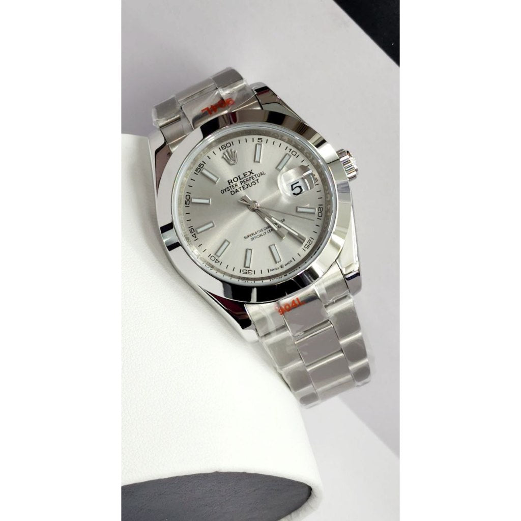 arabic Date just MEN AUTOMATIC  121 COPY ORIGINAL  JAPAN MOVEMENT  Glass minral  With date New Stock