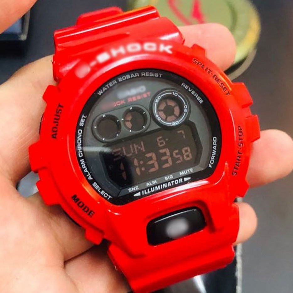 (Promosi Item) G SHOCK CERMIN KACA NB1 BLACK DW6900 Jam Tangan Lelaki & perempuan Digital Sports