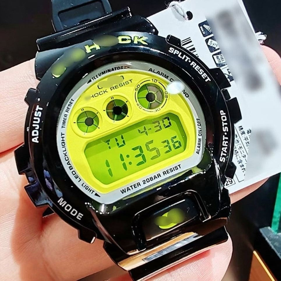 (Promosi Item) G SHOCK CERMIN KACA NB1 BLACK DW6900 Jam Tangan Lelaki & perempuan Digital Sports