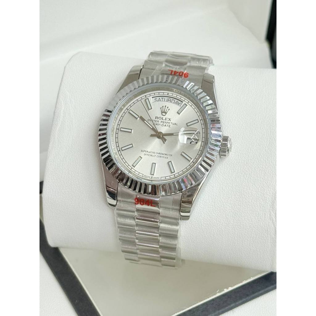 100% original Rolex date just jam tangan Lelaki Automatik watches for men's 36mm diameter with free box