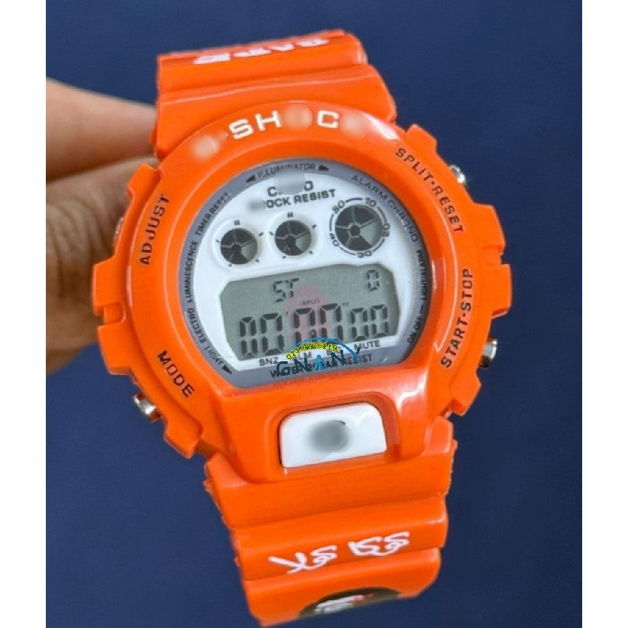 (Promosi Item) G SHOCK CERMIN KACA NB1 BLACK DW6900 Jam Tangan Lelaki & perempuan Digital Sports