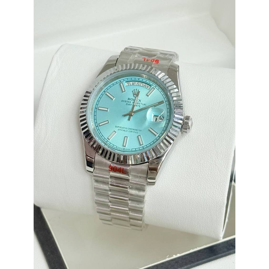 100% original Rolex date just jam tangan Lelaki Automatik watches for men's 36mm diameter with free box