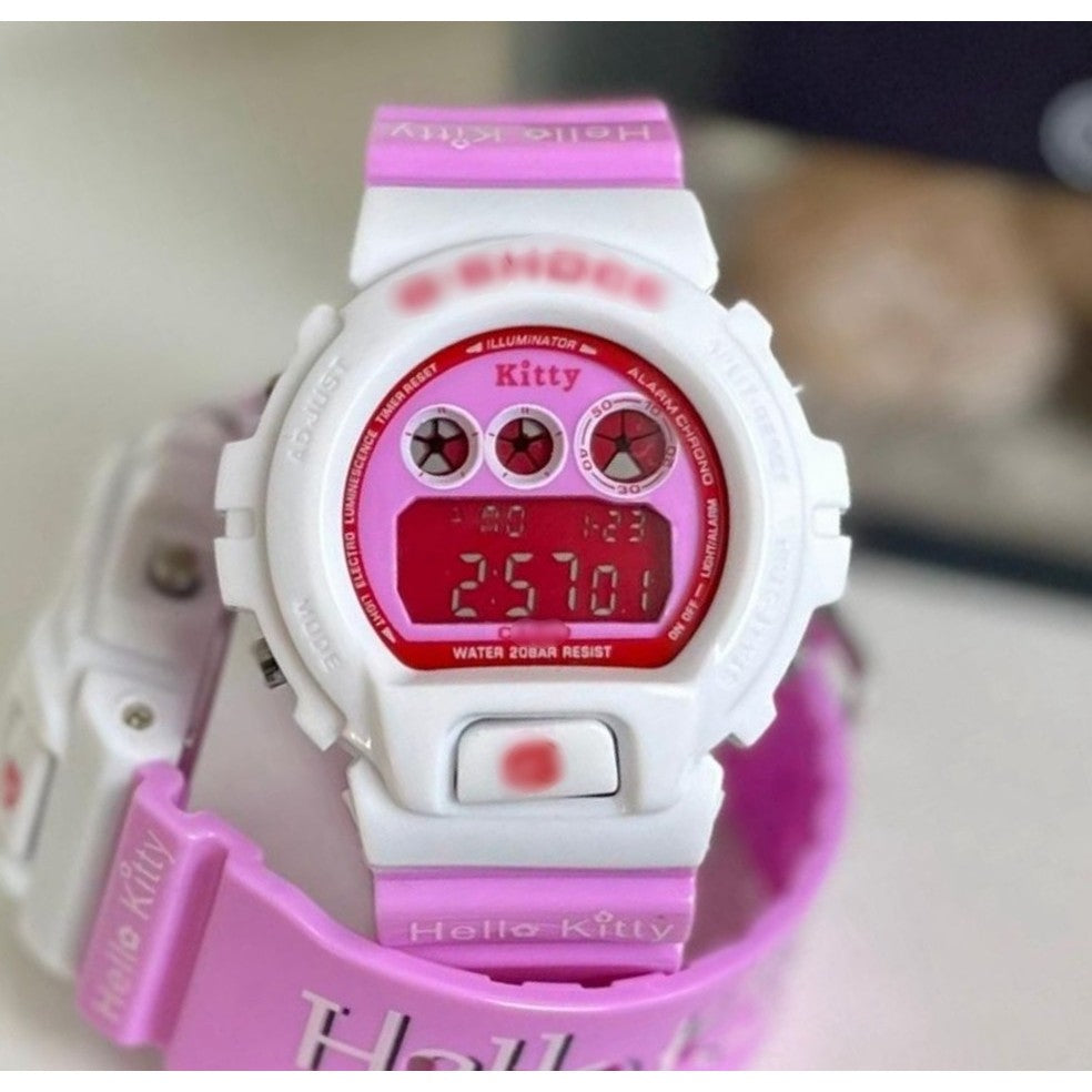 (Promosi Item) G SHOCK CERMIN KACA NB1 BLACK DW6900 Jam Tangan Lelaki & perempuan Digital Sports