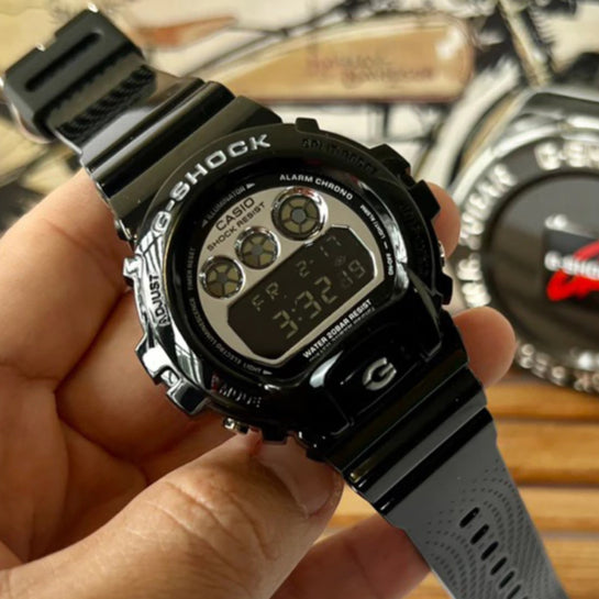 (Promosi Item) G SHOCK CERMIN KACA NB1 BLACK DW6900 Jam Tangan Lelaki & perempuan Digital Sports