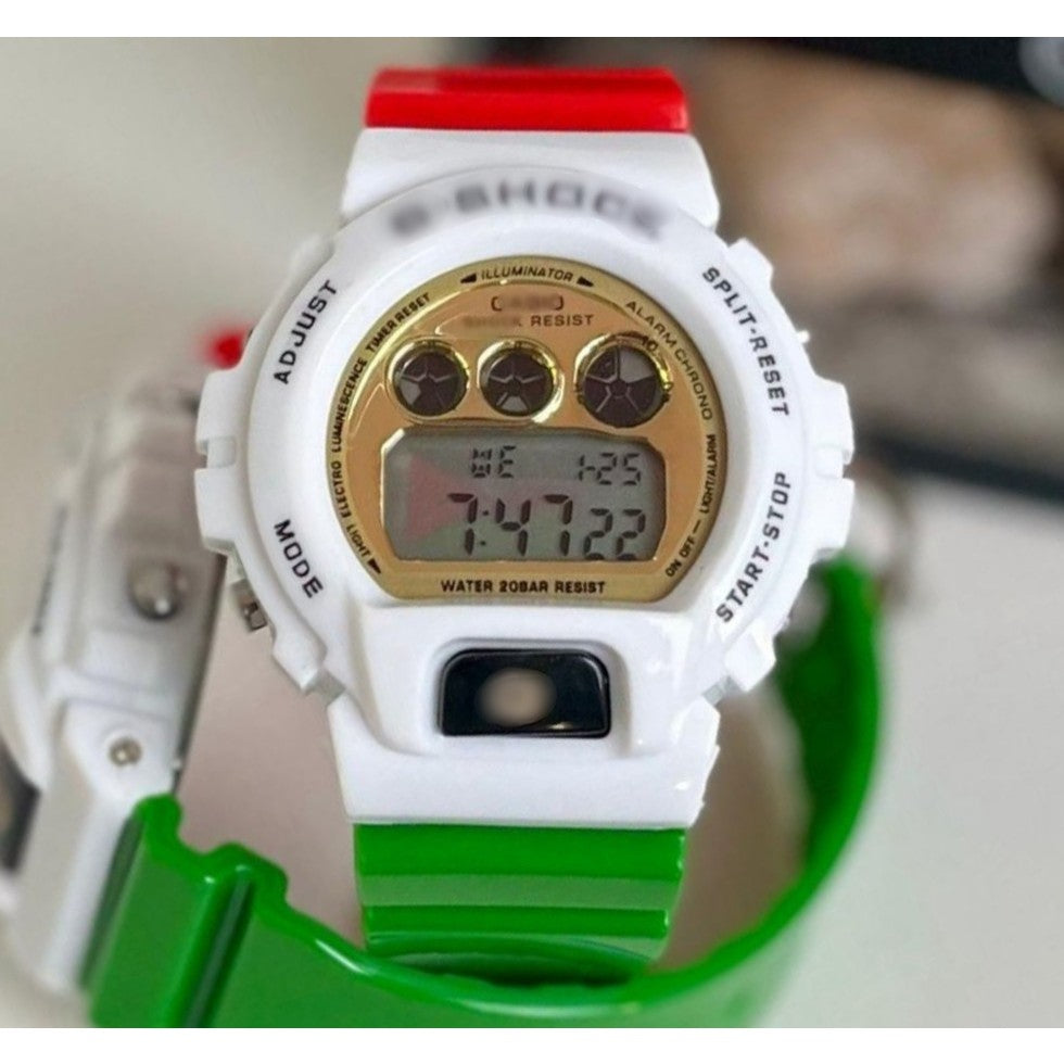 (Promosi Item) G SHOCK CERMIN KACA NB1 BLACK DW6900 Jam Tangan Lelaki & perempuan Digital Sports