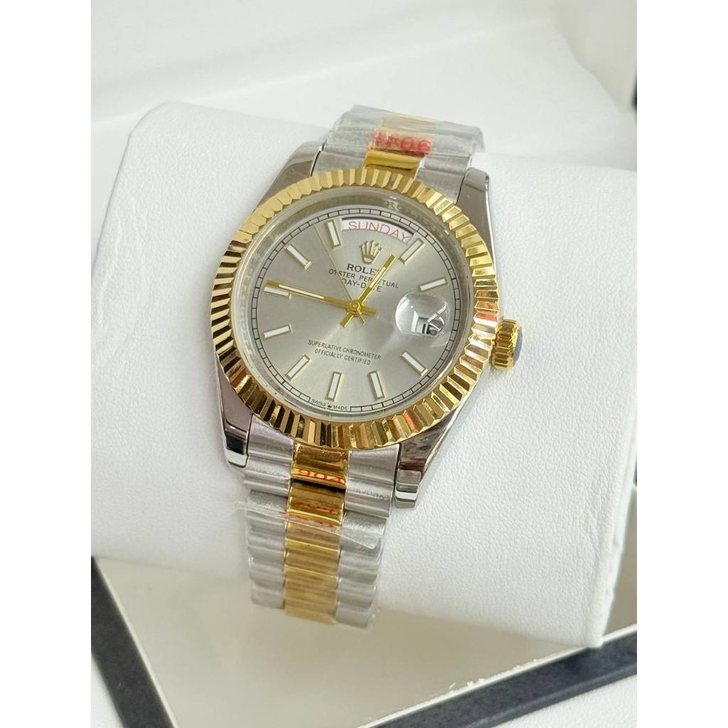 100% original Rolex date just jam tangan Lelaki Automatik watches for men's 36mm diameter with free box