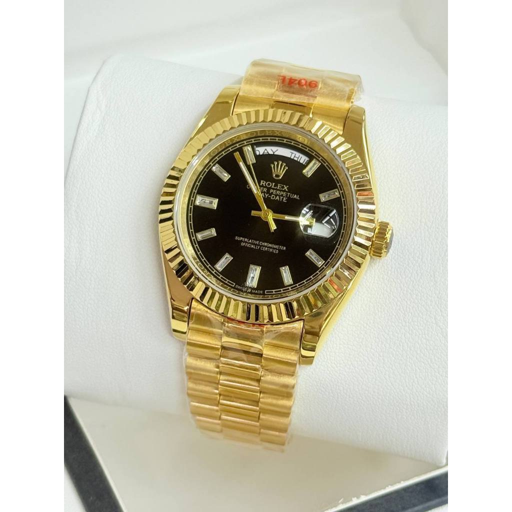100% original Rolex date just jam tangan Lelaki Automatik watches for men's 36mm diameter with free box