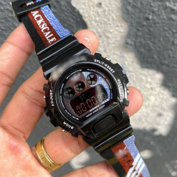 (Promosi Item) G SHOCK CERMIN KACA NB1 BLACK DW6900 Jam Tangan Lelaki & perempuan Digital Sports