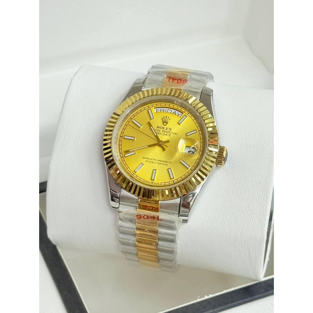100% original Rolex date just jam tangan Lelaki Automatik watches for men's 36mm diameter with free box