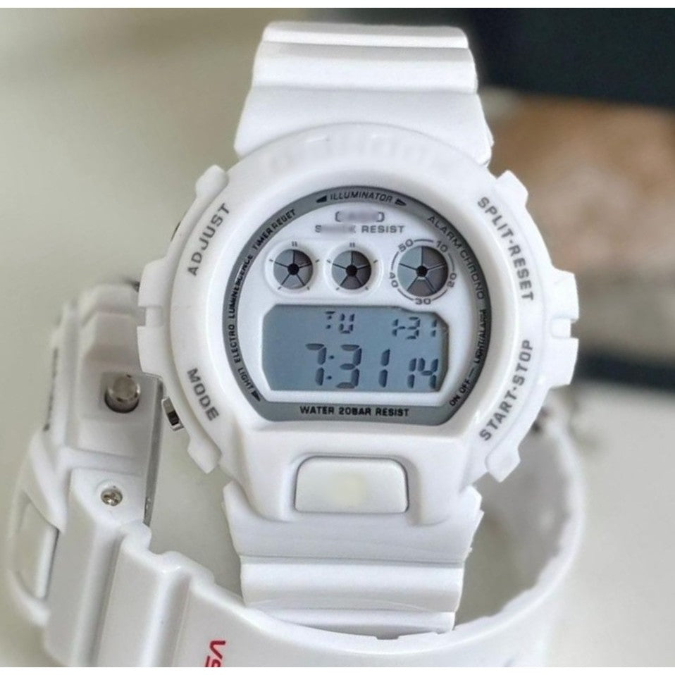 (Promosi Item) G SHOCK CERMIN KACA NB1 BLACK DW6900 Jam Tangan Lelaki & perempuan Digital Sports