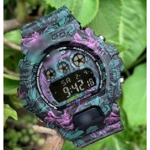 (Promosi Item) G SHOCK CERMIN KACA NB1 BLACK DW6900 Jam Tangan Lelaki & perempuan Digital Sports
