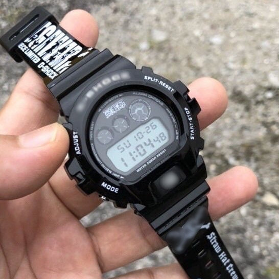 (Promosi Item) G SHOCK CERMIN KACA NB1 BLACK DW6900 Jam Tangan Lelaki & perempuan Digital Sports