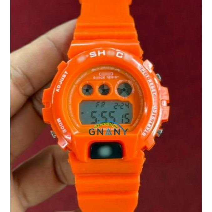 (Promosi Item) G SHOCK CERMIN KACA NB1 BLACK DW6900 Jam Tangan Lelaki & perempuan Digital Sports