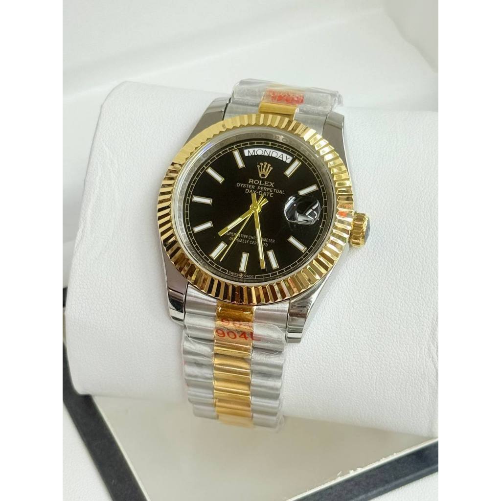 100% original Rolex date just jam tangan Lelaki Automatik watches for men's 36mm diameter with free box