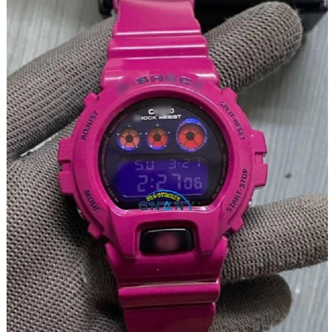 (Promosi Item) G SHOCK CERMIN KACA NB1 BLACK DW6900 Jam Tangan Lelaki & perempuan Digital Sports