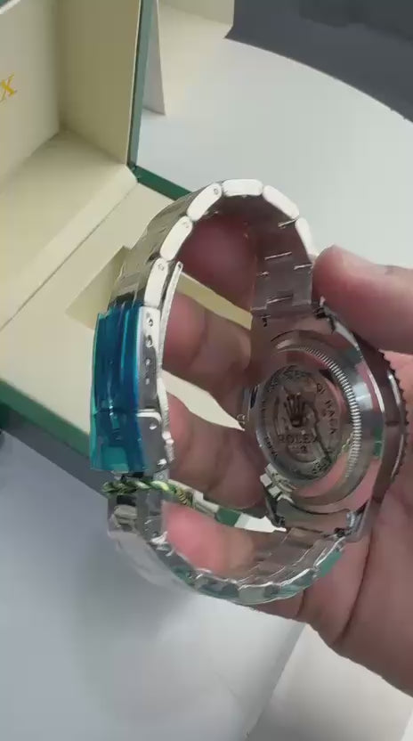 Luxury-Style Men’s Rolex GMT & Dive Automatic Watch with Date Display