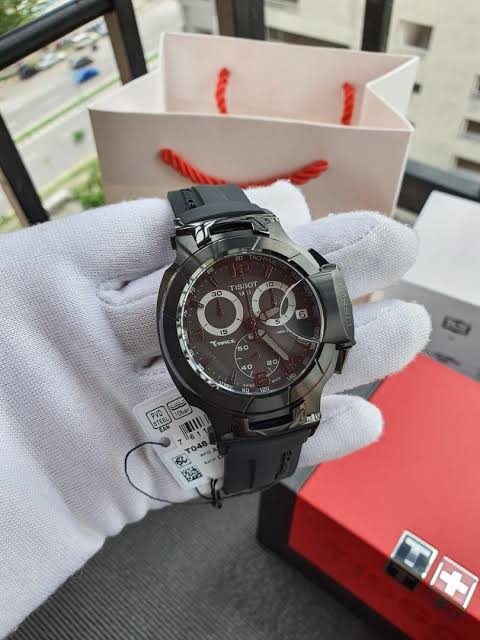 Tissot T-Race Black Chronograph Men's Watch