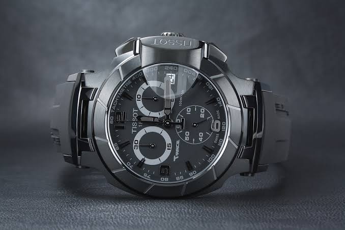 Tissot T-Race Black Chronograph Men's Watch