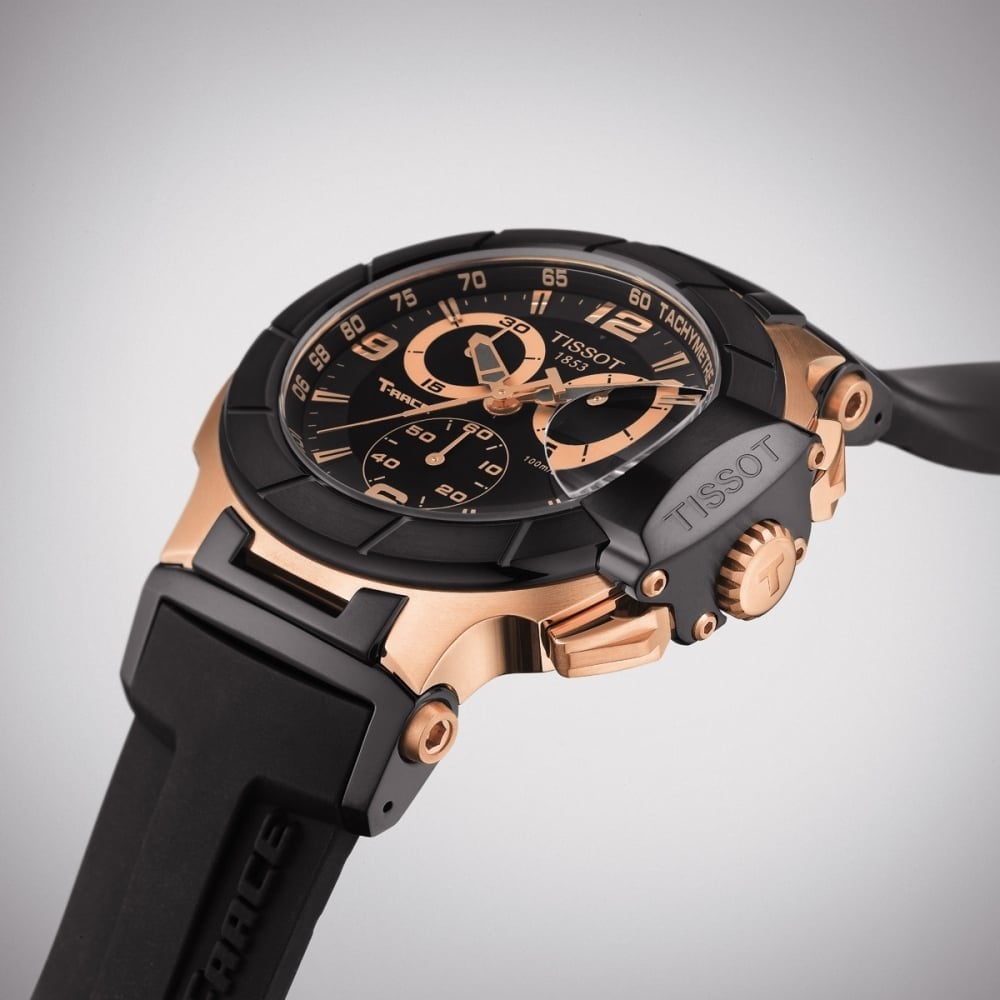 Tissot T-Race Rose Gold Chronograph Men's Watch
