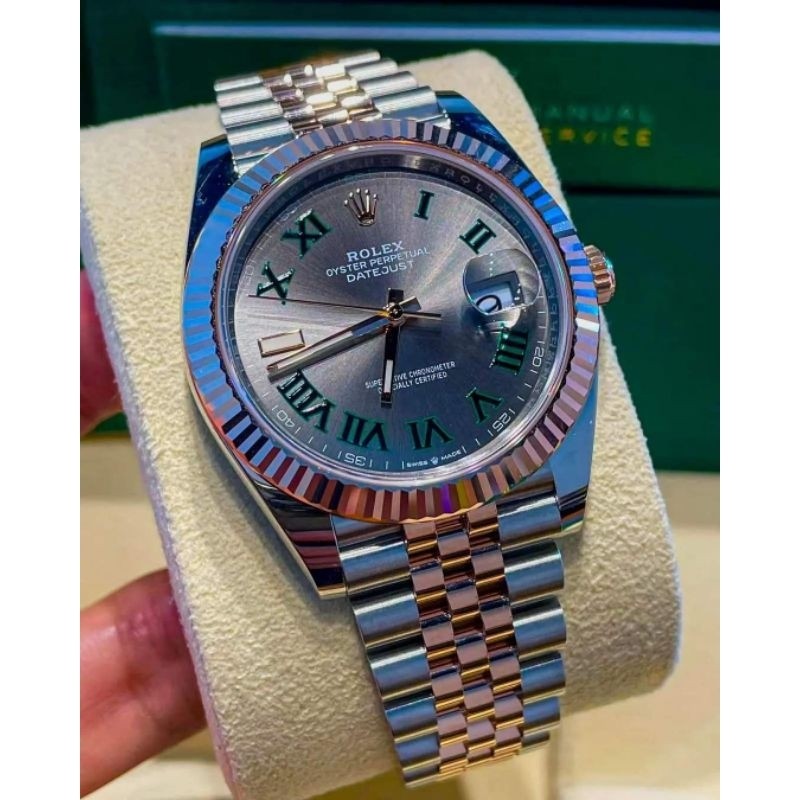 Rolex Oyester Perpetual date just jam tangan Lelaki Automatik watches for men's 40mm diameter with free box